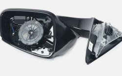 Rétroviseur extérieur chauffant à mémoire (Shadow-Line) (coté au choix) pour BMW Série 2 Gran Coupé F44