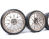 Roues complètes été 20" 21" style 1000 Gold matt bronze pour BMW M4 G82 Coupé G83 Cabriolet