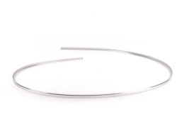 Moulure superieure lunette arrière avec coupelles x2 (CHROM) pour BMW Série 3 E30