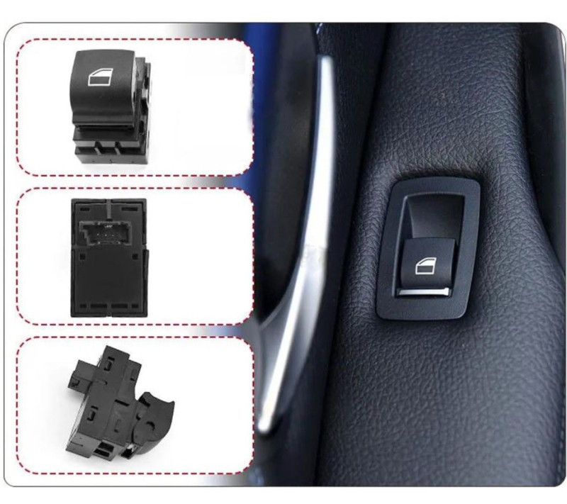 Interrupteur leve-glace Côté passager pour BMW X5 F15 X6 F16