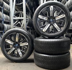 Roues complètes hiver 21" gris midnight style 1012 pour BMW iX I20