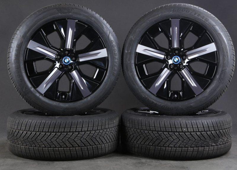 Roues complètes hiver 21" Jet Black style 1011 pour BMW iX I20