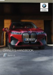 Notice d'utilisation du véhicule pour BMW iX I20