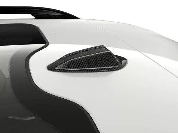 Cache antenne de toit aramide CARBONE (M PERFORMANCE) BMW iX I20