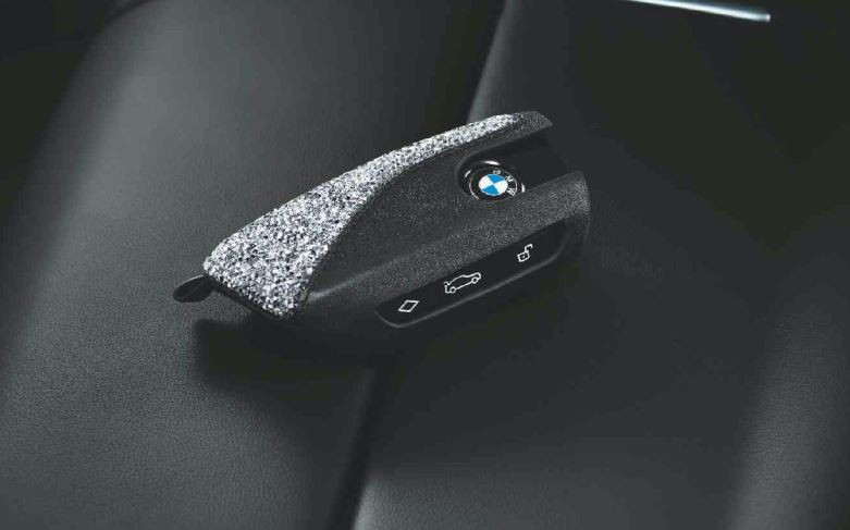 Etui de clé Crystal Clarity garni de cristaux de Swarovski BMW iX I20