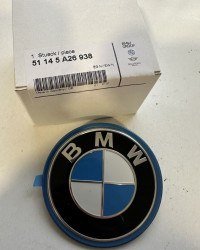 Logo de COFFRE (bleu) BMW iX3 G08