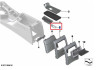 Cache prise auxiliaire console centrale pour BMW Série 1 F20 F21
