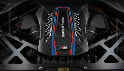 Cache acoustique BMW M Performance en carbone pour BMW XM G09 X5M F95 X6M F96