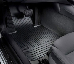 Jeu de tapis de sol tout temps avant et arrière pour BMW Série 5 F10 F11
