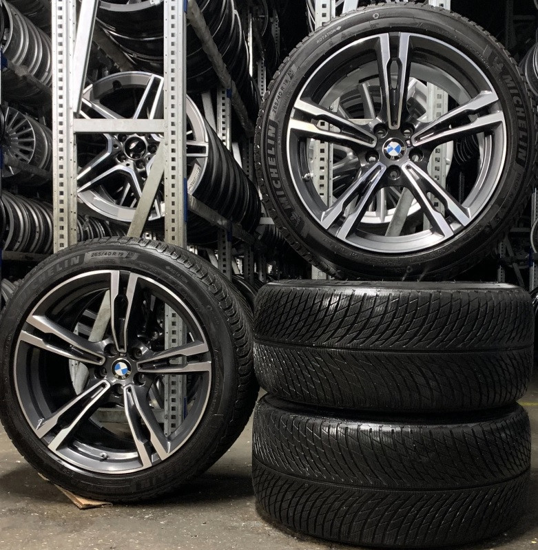 Roues complètes hiver 19" style 705M FerricGrey pour BMW M8 F91 F92 F93