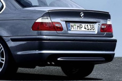 Becquet arrière BMW M en apprêt Série 3 E46 Berline