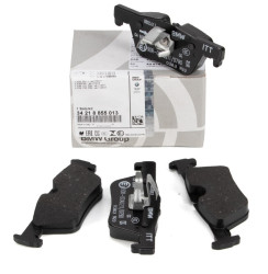 Plaquettes de freins arrière avec témoin d'usure pour BMW Série 1 F20 F21