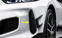 Cache enjoliveur latéral de pare-chocs avant (PACK M) pour BMW Série F40 (pack M uniquement)