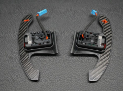 Jeu manettes de sélection de rapports en carbone (CFK) M Performance pour BMW X3 G01 X3 M F97 X4 G02 X4 M F98