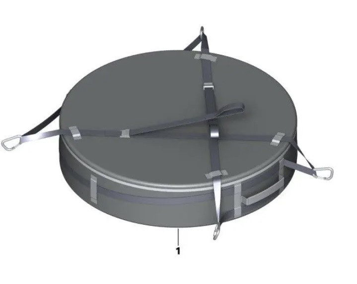 Sac pour roue de secours de type "galette" (18" maximum) - BMW Série 3 F30 F31 F34 GT G20 G21