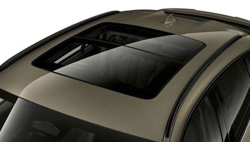 Rails de toit NOIRS Brillants (deux cotés inclus) BMW X6 G06