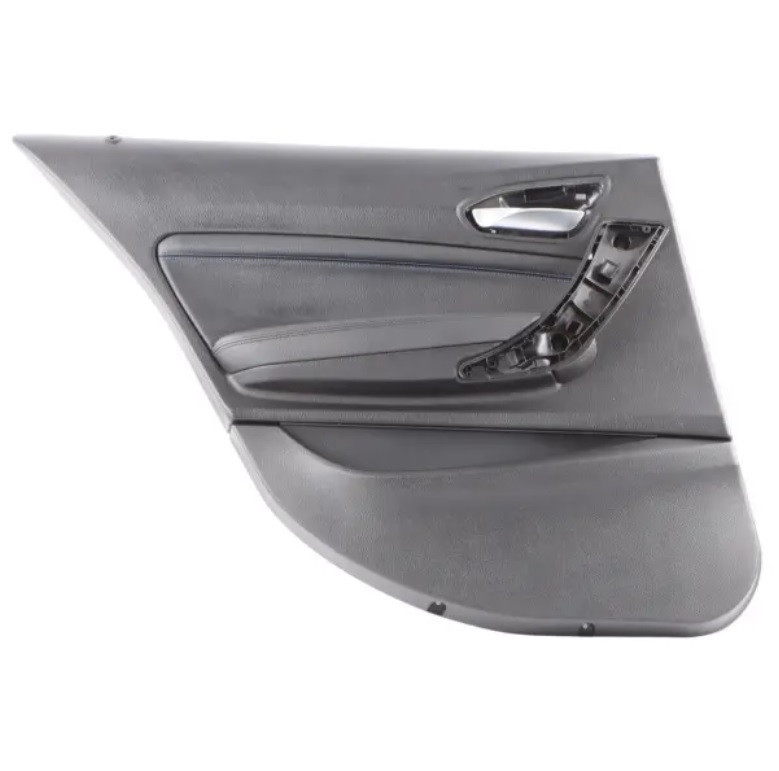 Garniture de porte arrière  tissu (schwarz/blau) (coté au choix) pour BMW Série 1 F20 F21