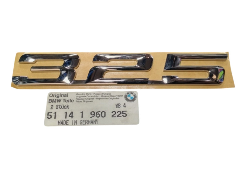Logo de coffre "325 i " BMW Série 3 E36
