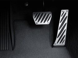 Surfaces des pédales en aluminium BMW Série 6 E63 E64 (Pour boite automatique)