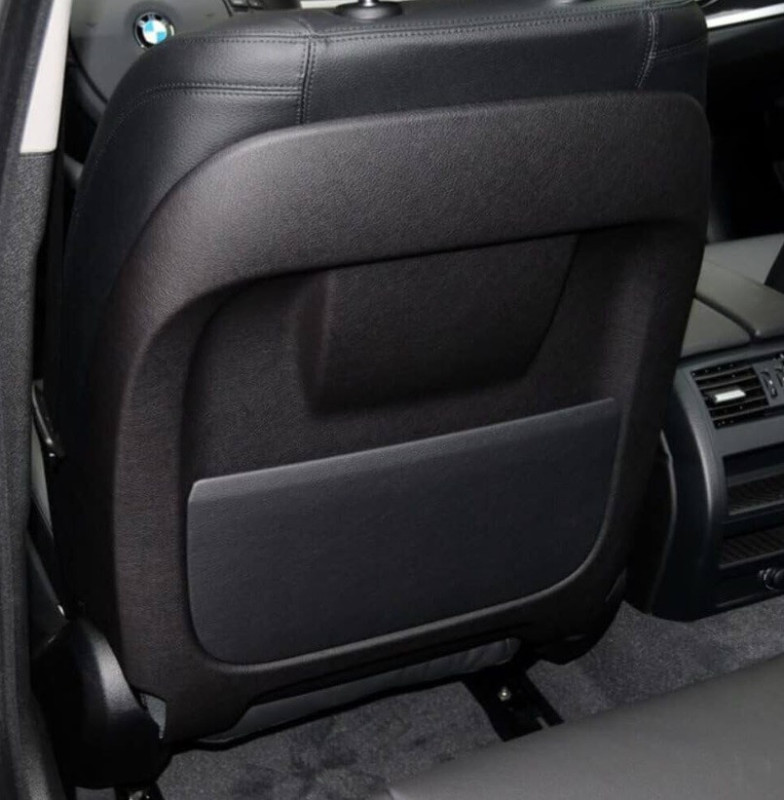 Panneau arrière inférieur de siège AVANT (schwarz) pour BMW X5 F15 X6 F16