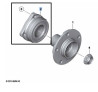 Unite de roulemement à billes conique pour moyeu de roue ARRIERE pour BMW Série 5 F10 F11 F07 GT