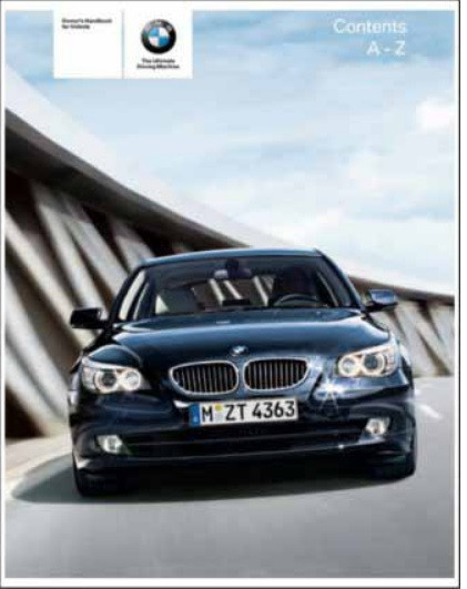 Notice d'utilisation du véhicule pour BMW Série 5 E60 E61 M5