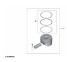 Jeu de reparation segments / Segments de Piston pour BMW Série 1 E82 E87 E88 (125i / 128i / 130i)