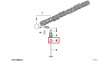 Jeu reparation joint soupape distribution arbre a came echappement BMW X3 E83 F25 G01  (essence uniquement)