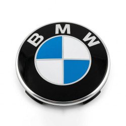 Cache-moyeu BMW (diamètre 68MM) pour jantes alliage BMW Série 3 E36 E46 E90 E91 E92 E93 F30 F31