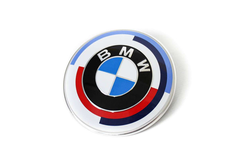BMW emblème de COFFRE 50 ans M (Ø 82mm / M) pour BMW X2 F39